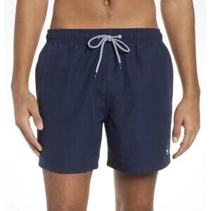 New Ted Baker London Navy Lined Plankton 5" Swim Shorts Size 3 ~ 38 ~ Large